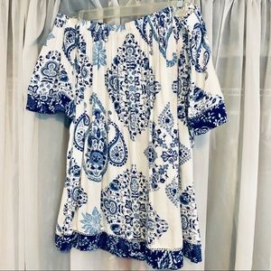 Lucky Brand Off-shoulder Top
